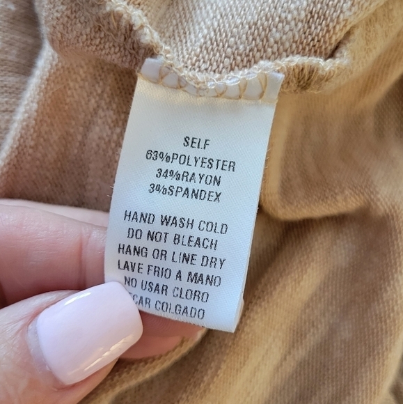 EASEL Raw Seam Oversized Sweater - Picture 7 of 7